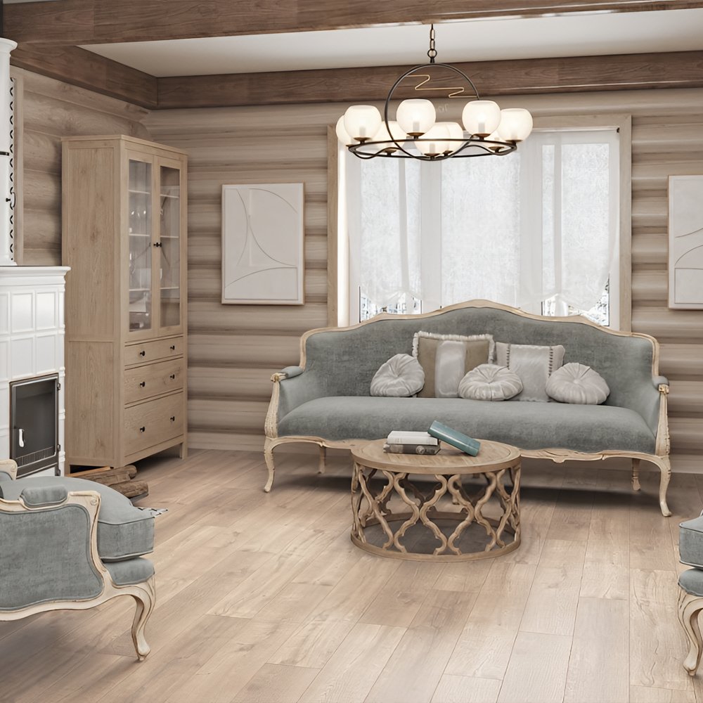 SPC ламинат Alpine Floor Real Wood ЕСО 2-5 Дуб Натуральный